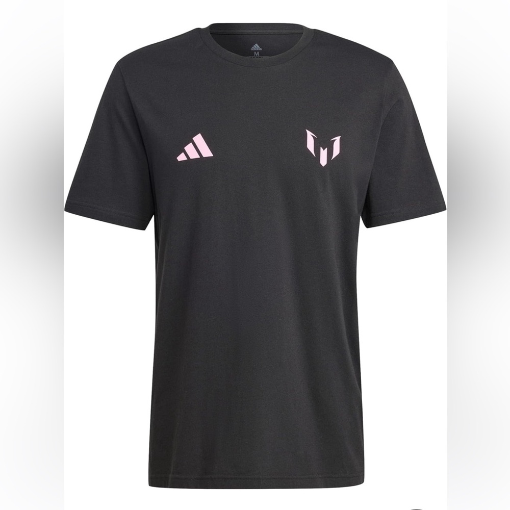 Adidas Messi #10 Black T-Shirt, XXL, NWT - Picture 5 of 9